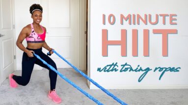 10-Minute Toning Ropes Workout With Ariel | Tone It Up
